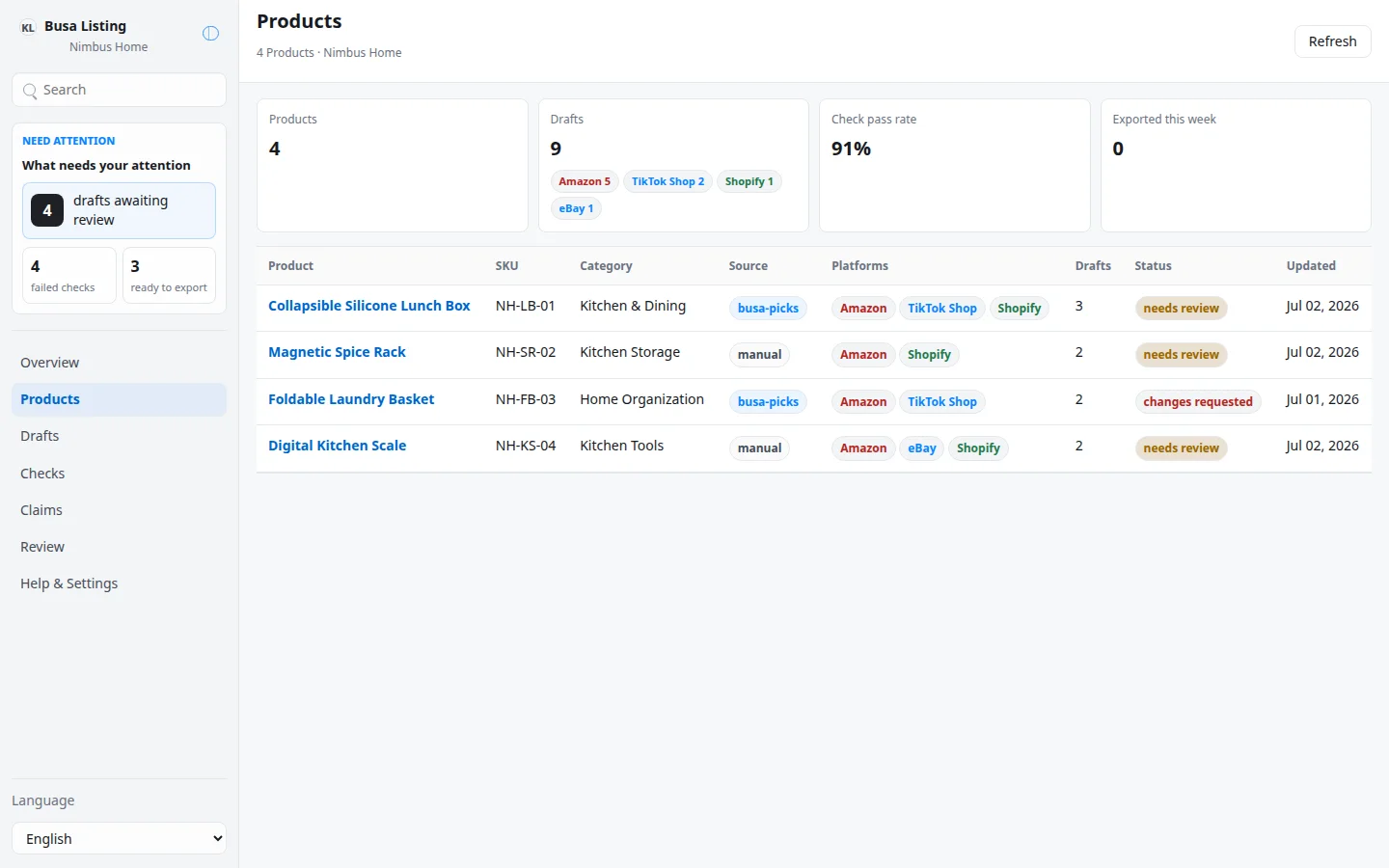 Busa Listing screenshot 7