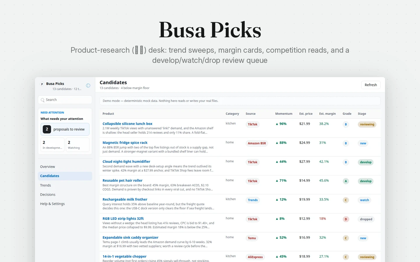 Busa Picks screenshot 1