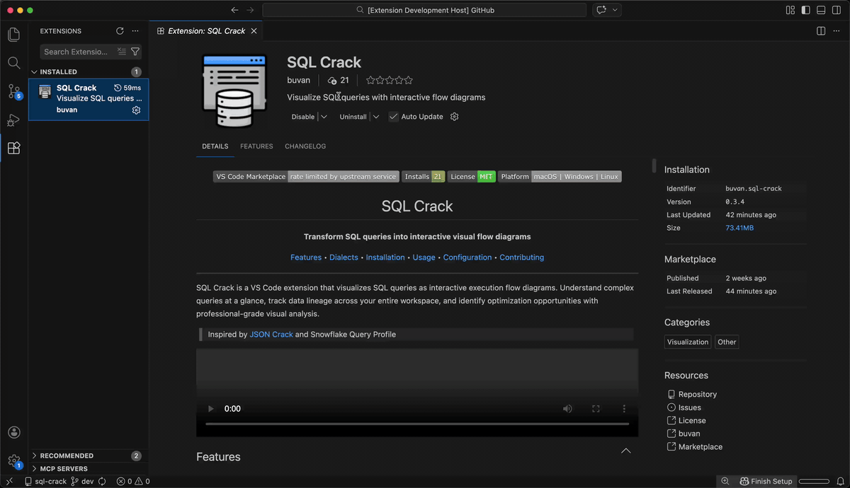 SQL Crack Demo