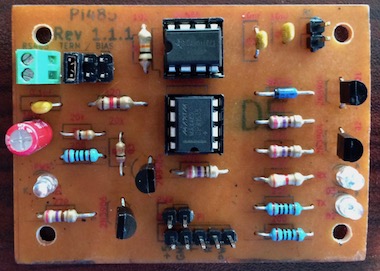 Assembled PCB