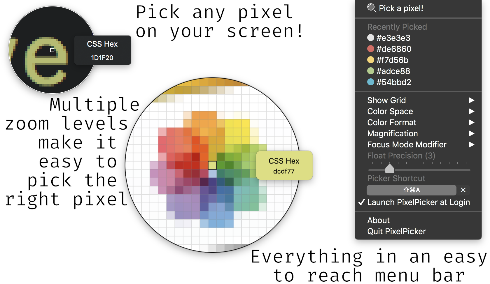 demo of pixel-picker