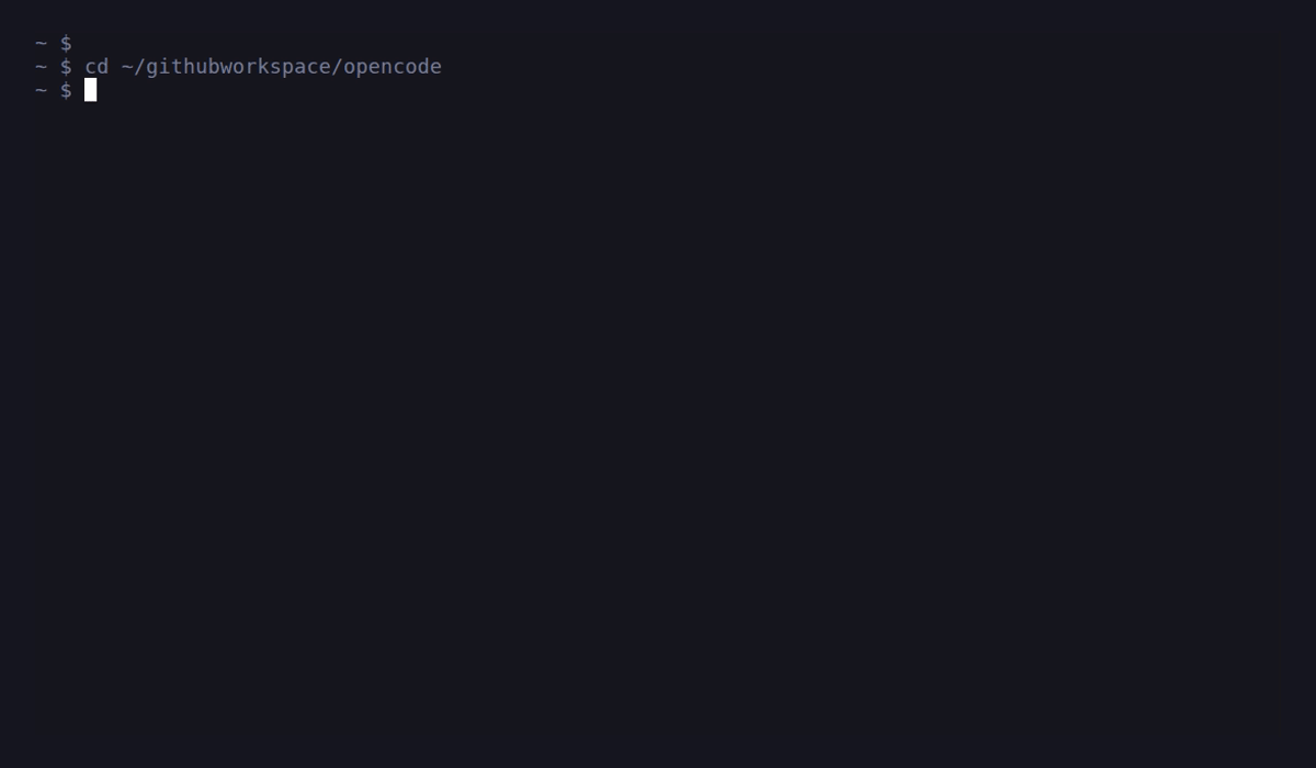 ivygrep demo — searching the opencode repo