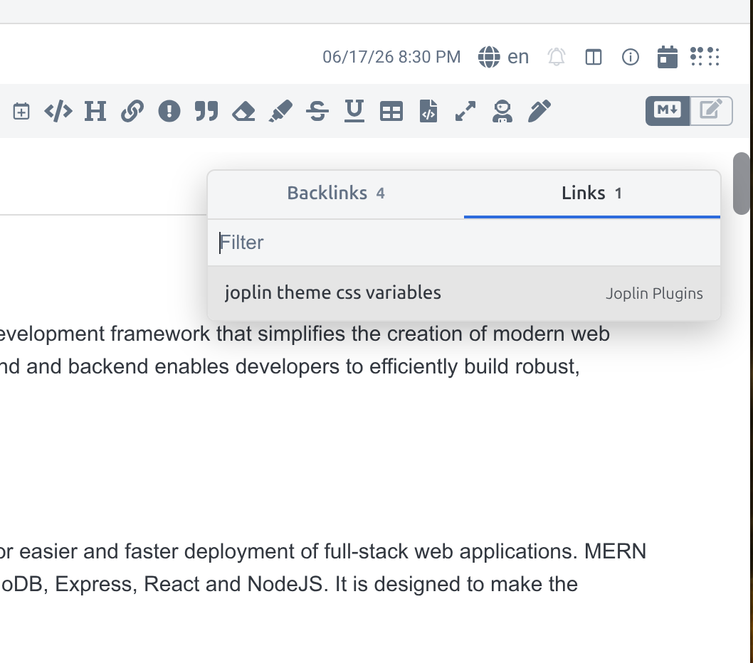 Backlinks Navigator screenshot 2
