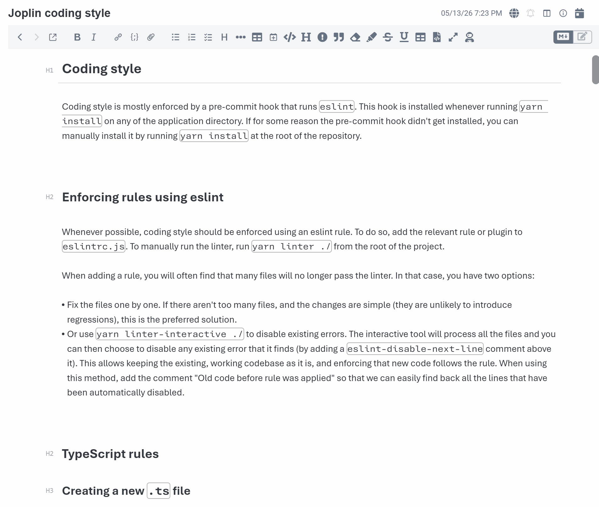 examples showing auto-completion of alerts