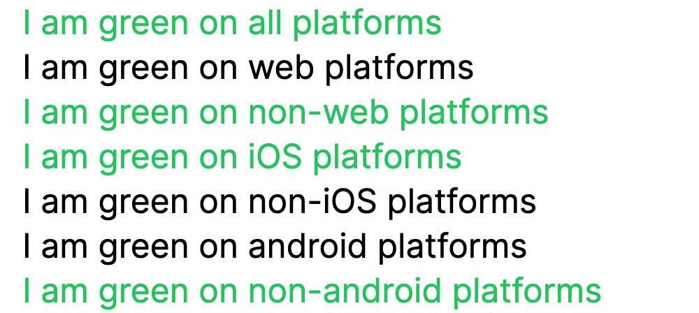 iOS Platform