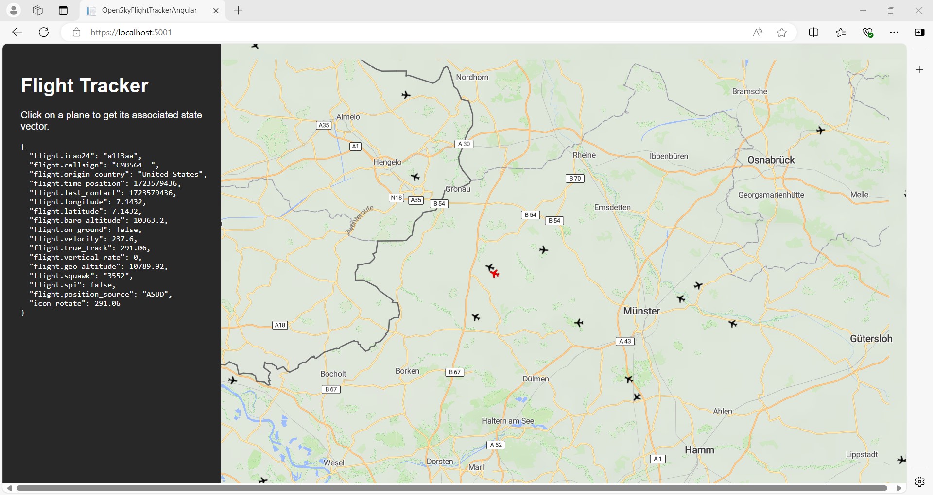 The final flight tracker