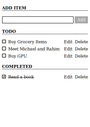 TodoApp in Mobile