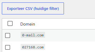 Export to CSV