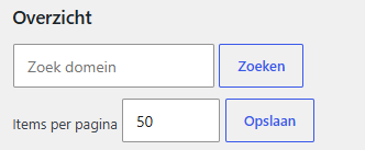 Filter blocked domains