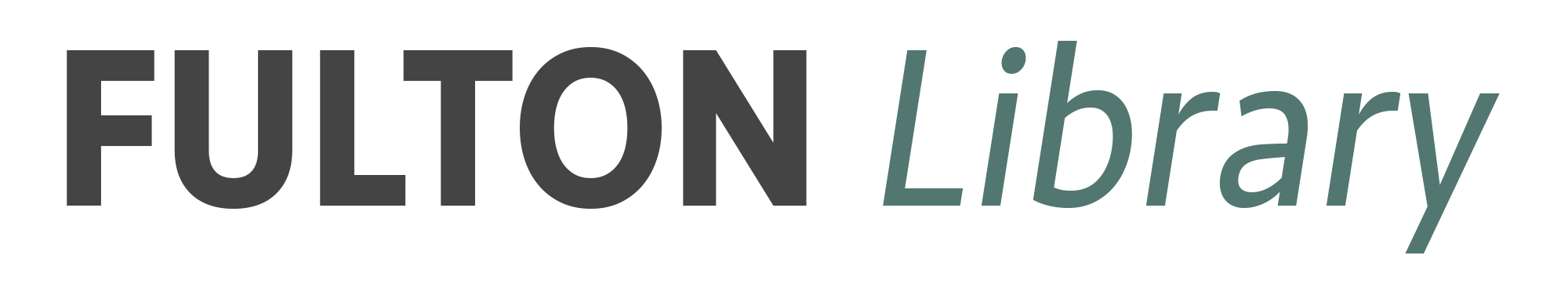 Fulton Library logo