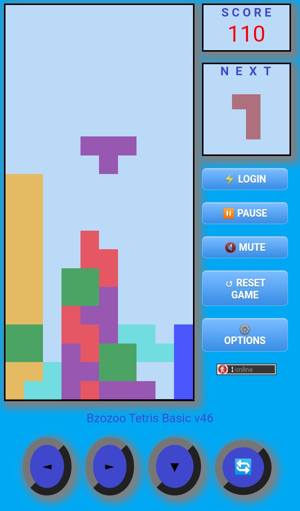 Tetris-Basic - Codesandbox