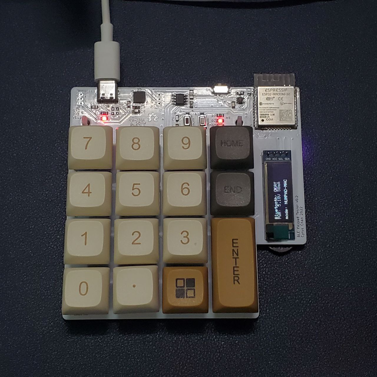 Ble numpad pathfinder, from the project README