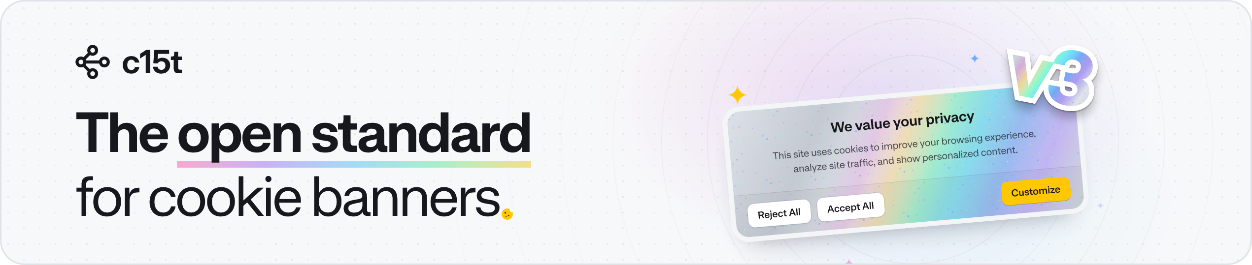 c15t: the open standard for cookie banners