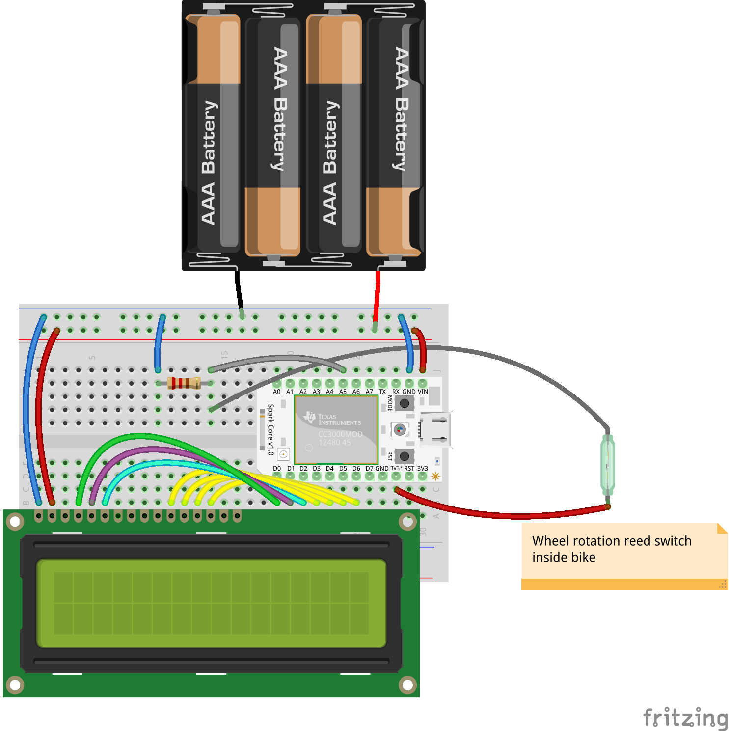 Koder Spark GitHub - c99koder/SparkCoreBike: A cycle computer for Spark Core ...