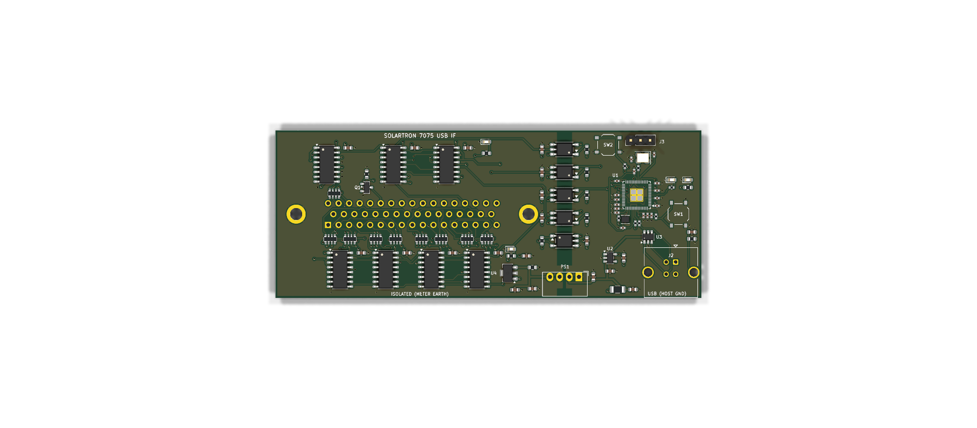 Solartron 7075 interface unplaced, from the project README