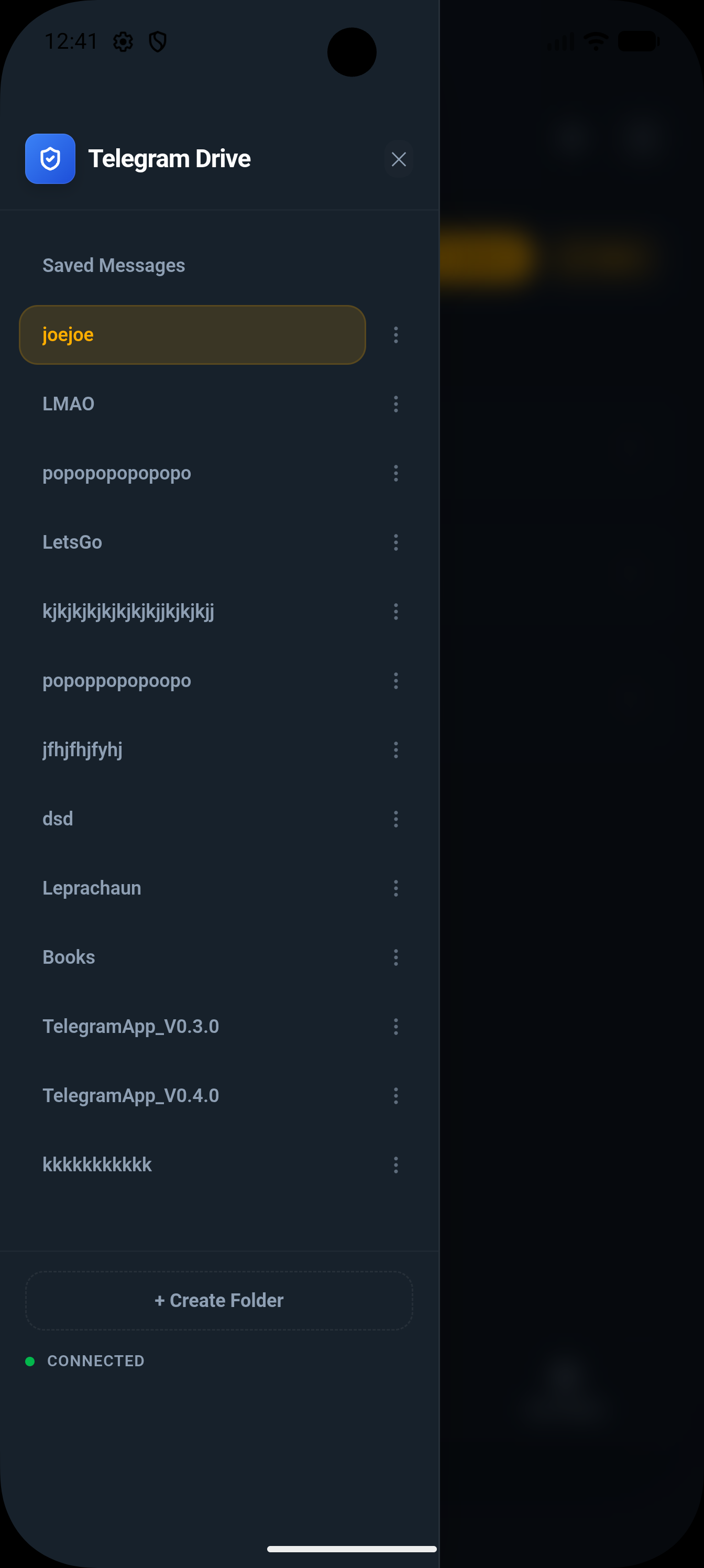 Folder List