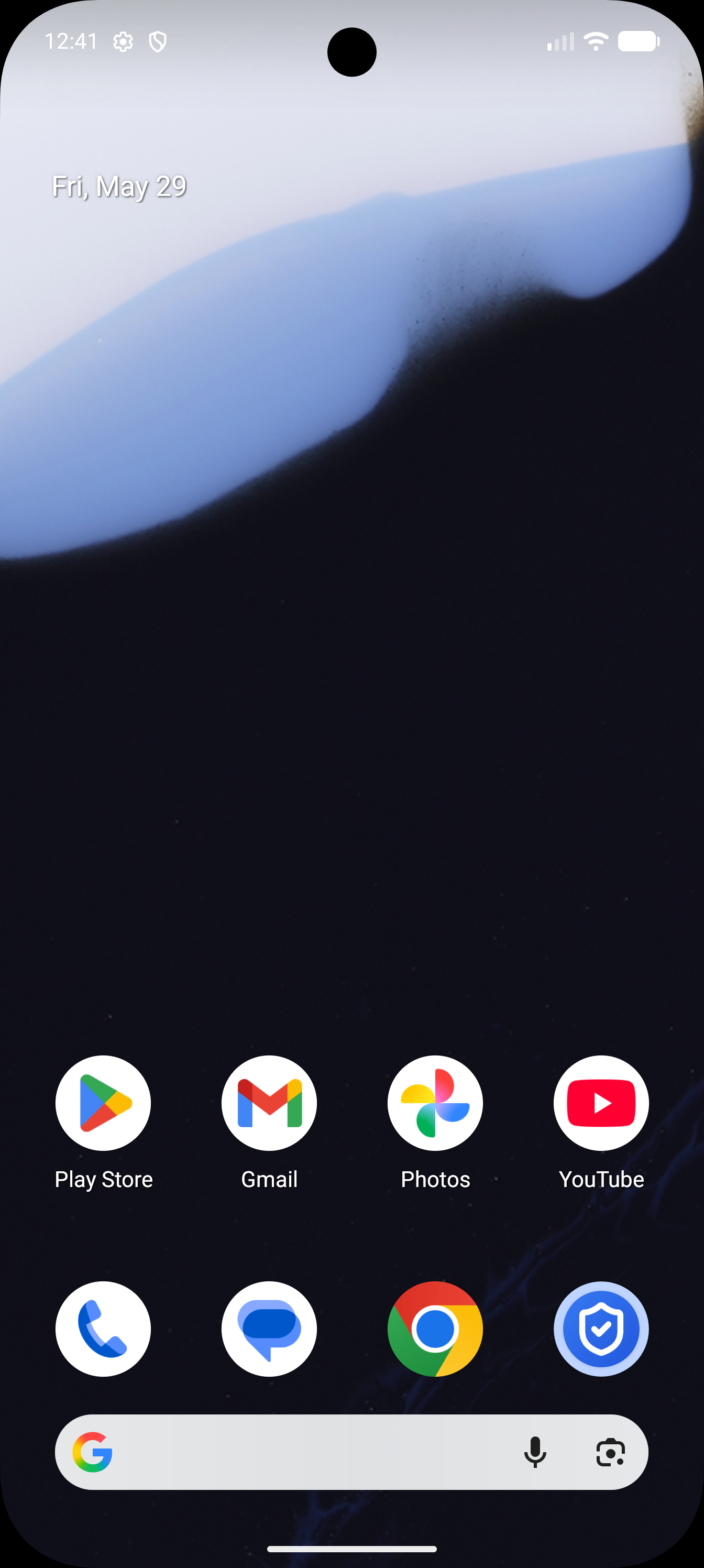 Home Screen