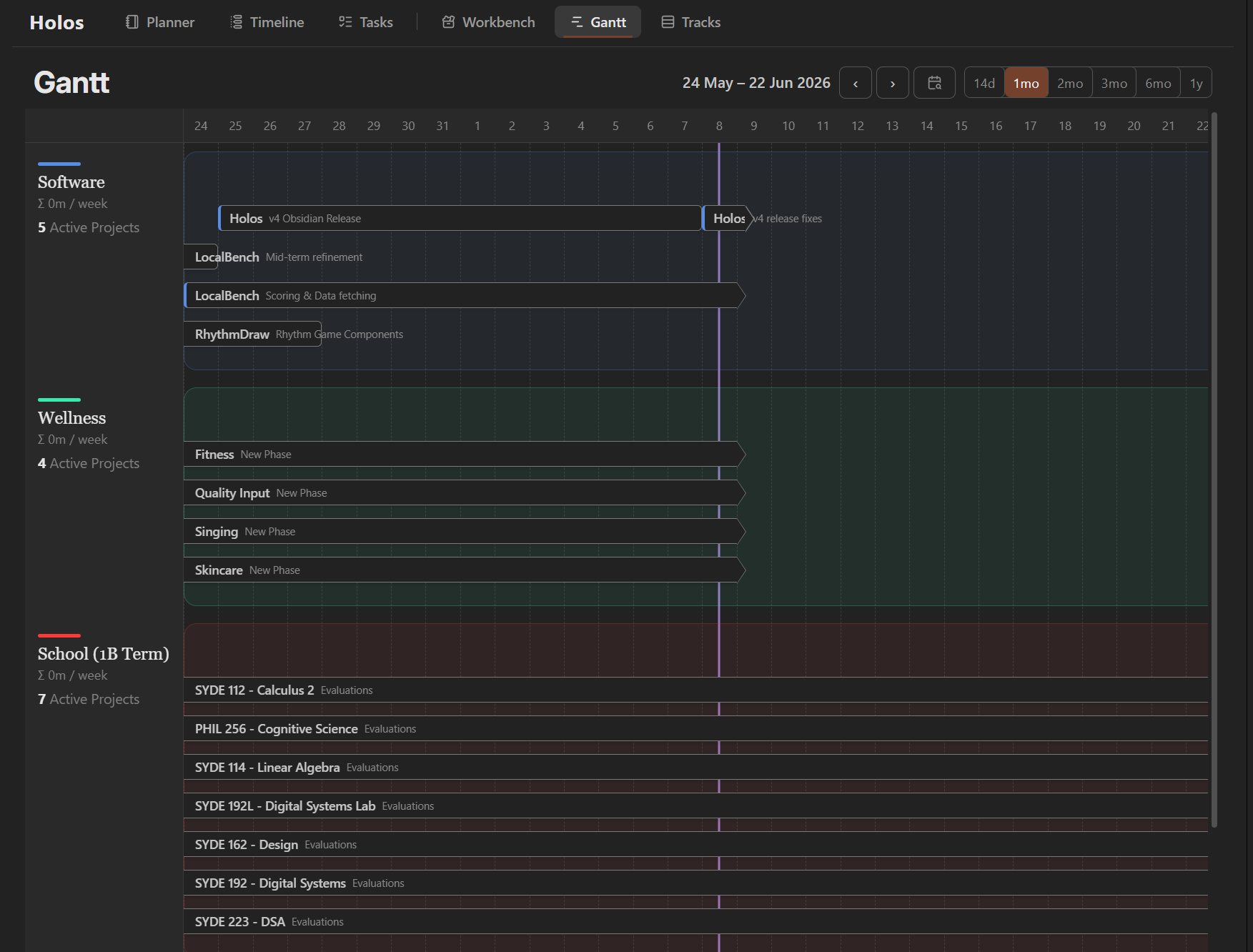 Gantt View