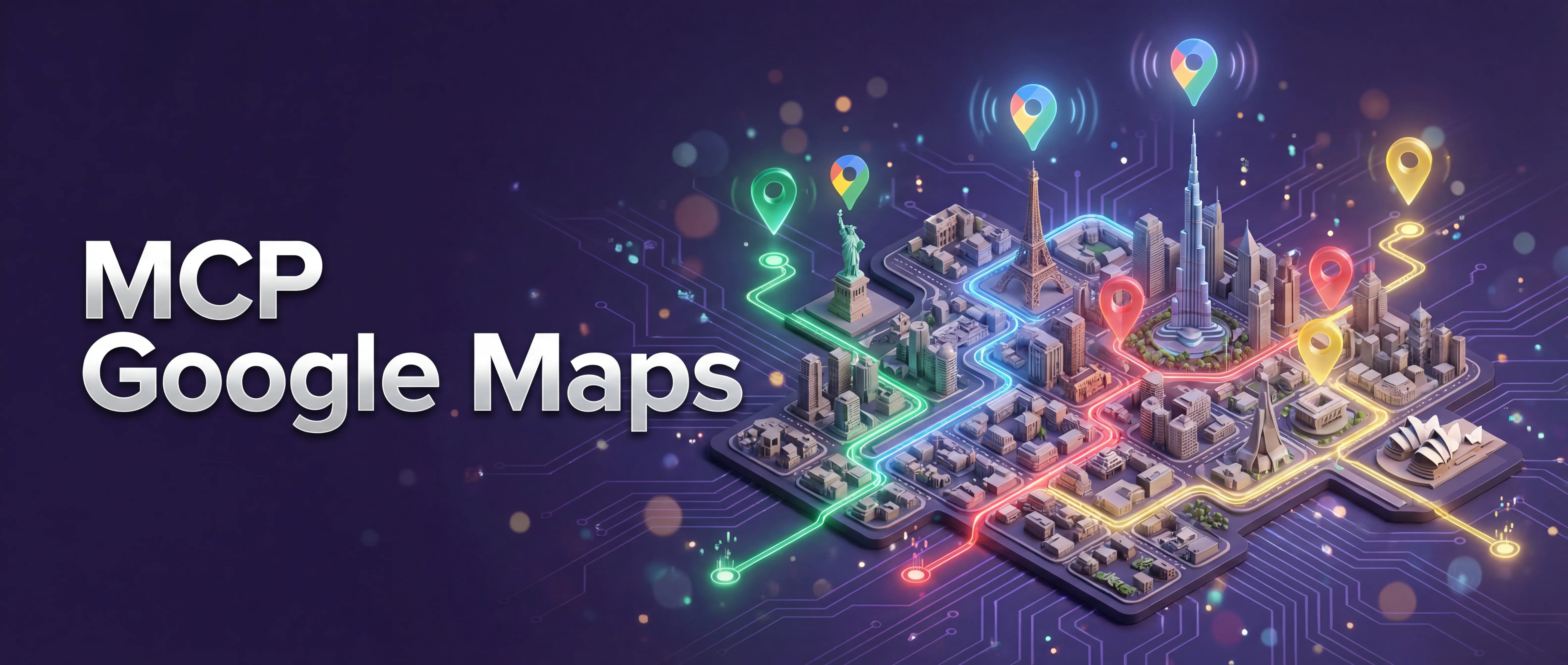 MCP Google Maps — AI-Powered Geospatial Tools