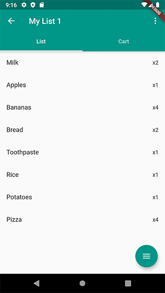 GitHub - cacaocowdev/shopping_list_pro: Feature-rich shopping list app
