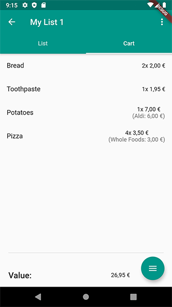 GitHub - cacaocowdev/shopping_list_pro: Feature-rich shopping list app