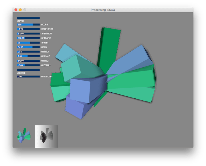 Processing SSAO preview