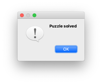 Puzzle solved!