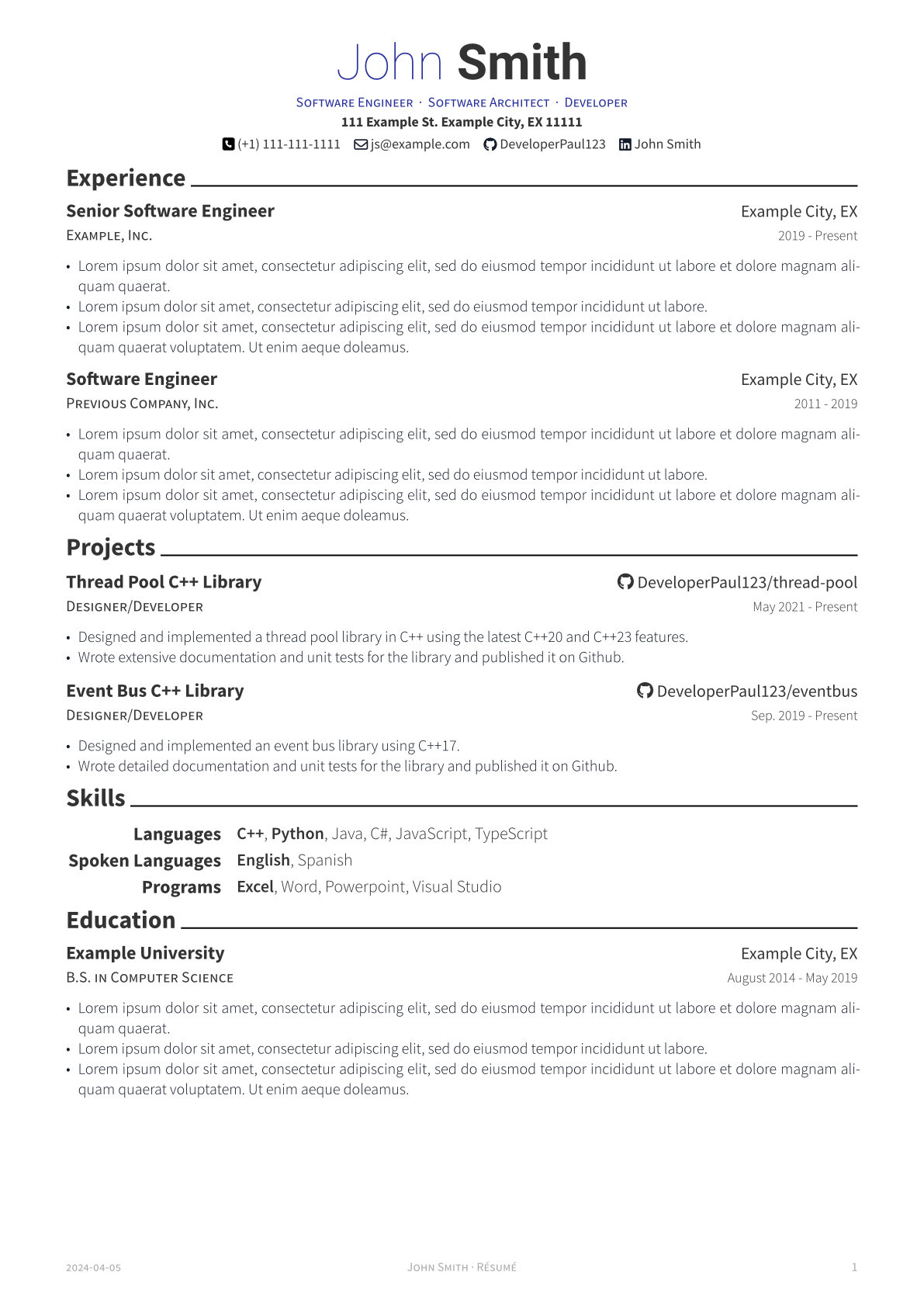 Resume 2