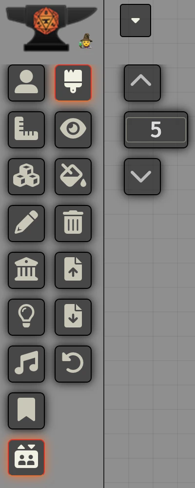 Elevation layer controls