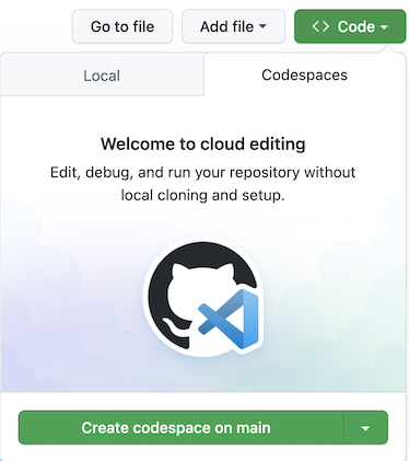 Create Codespace