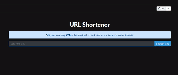 URL Shortener GIF