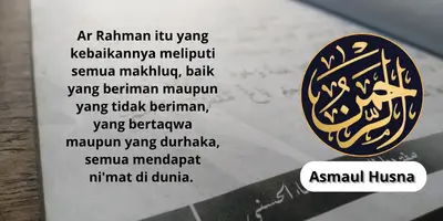 Makna Ar Rahman dan Bukti Maha Pemurahnya Allah - Gambar sampul postingan