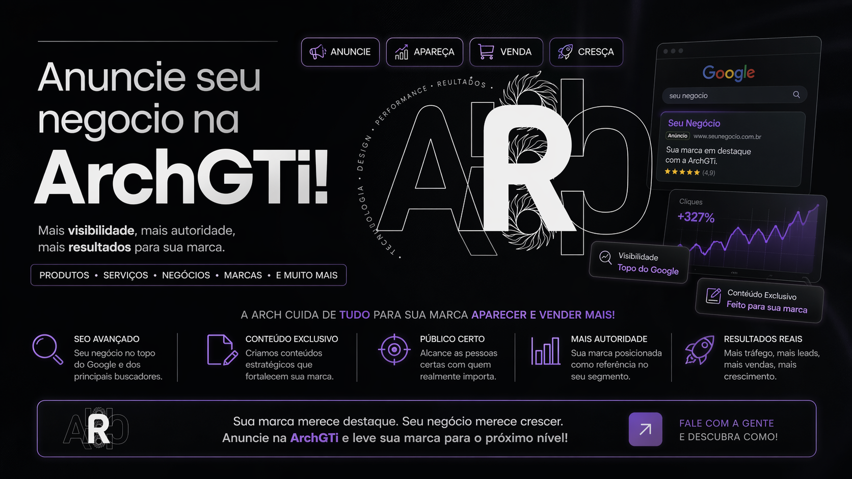 Anuncie seu produto ou negocio na ArchGTi