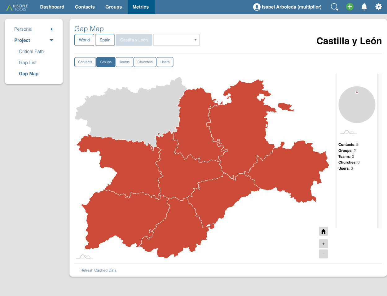Gap Map - State
