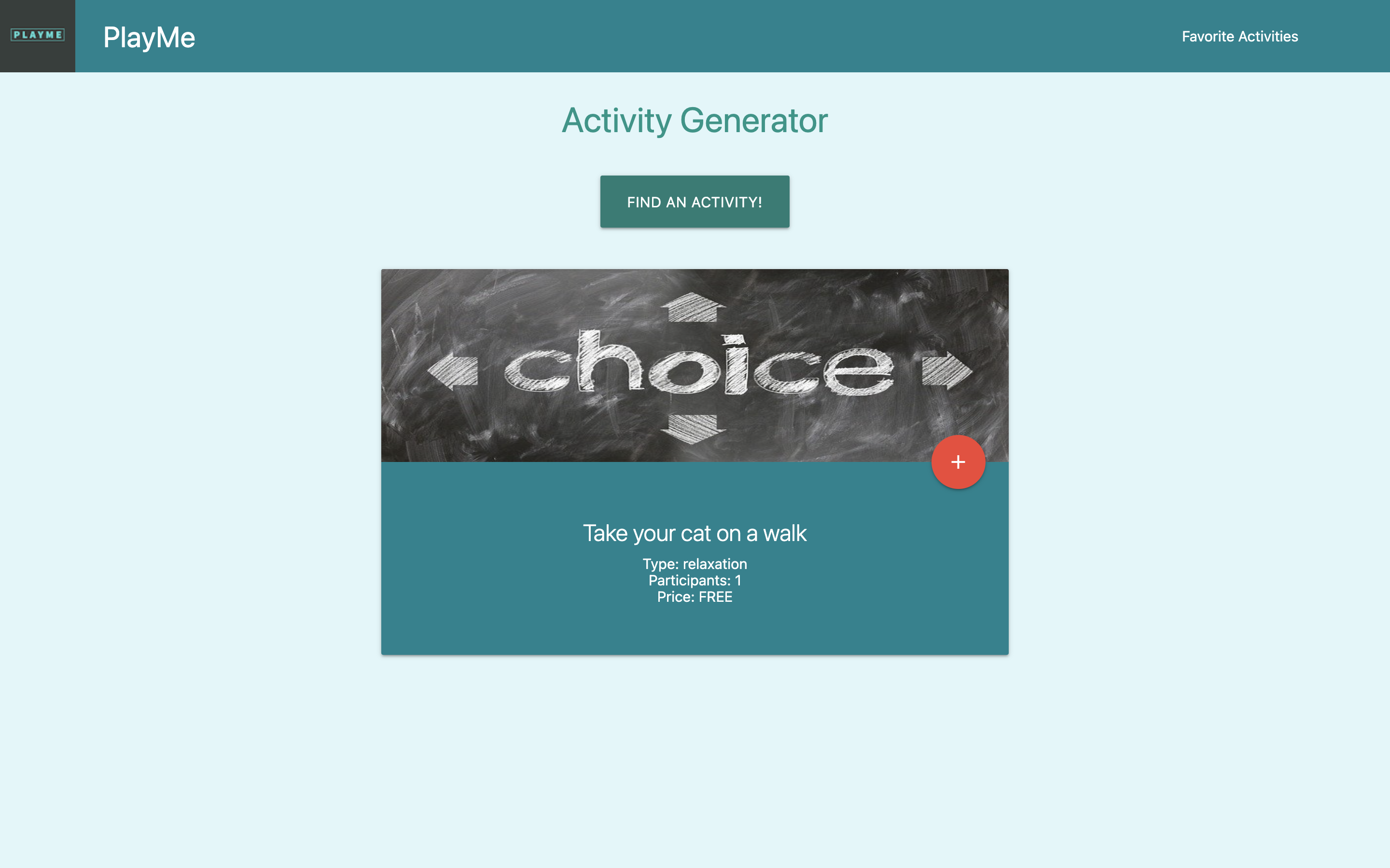 Activity Generator