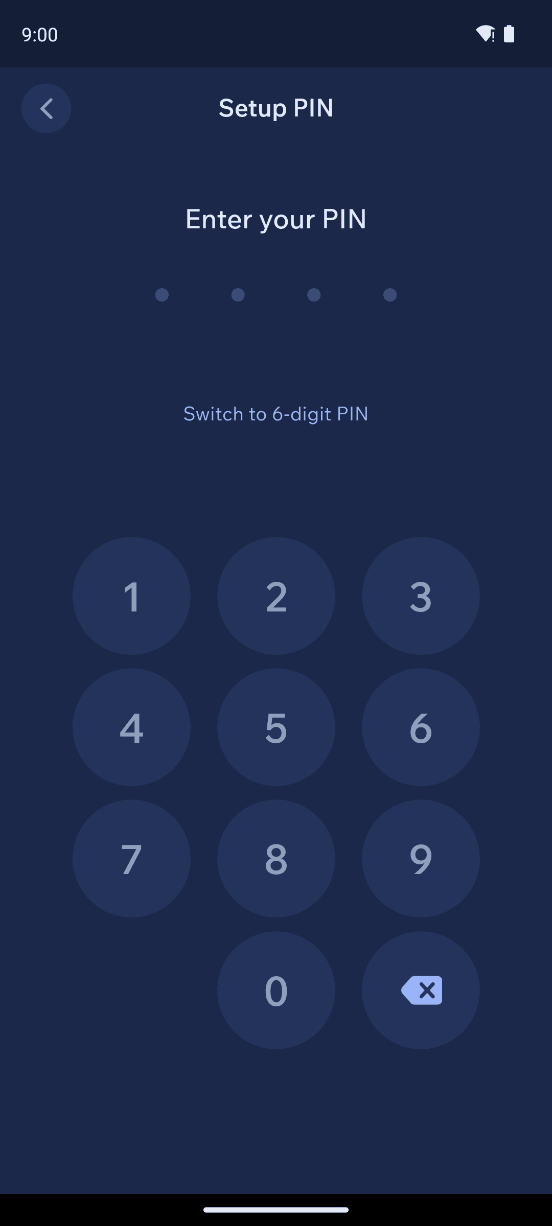 Set a PIN