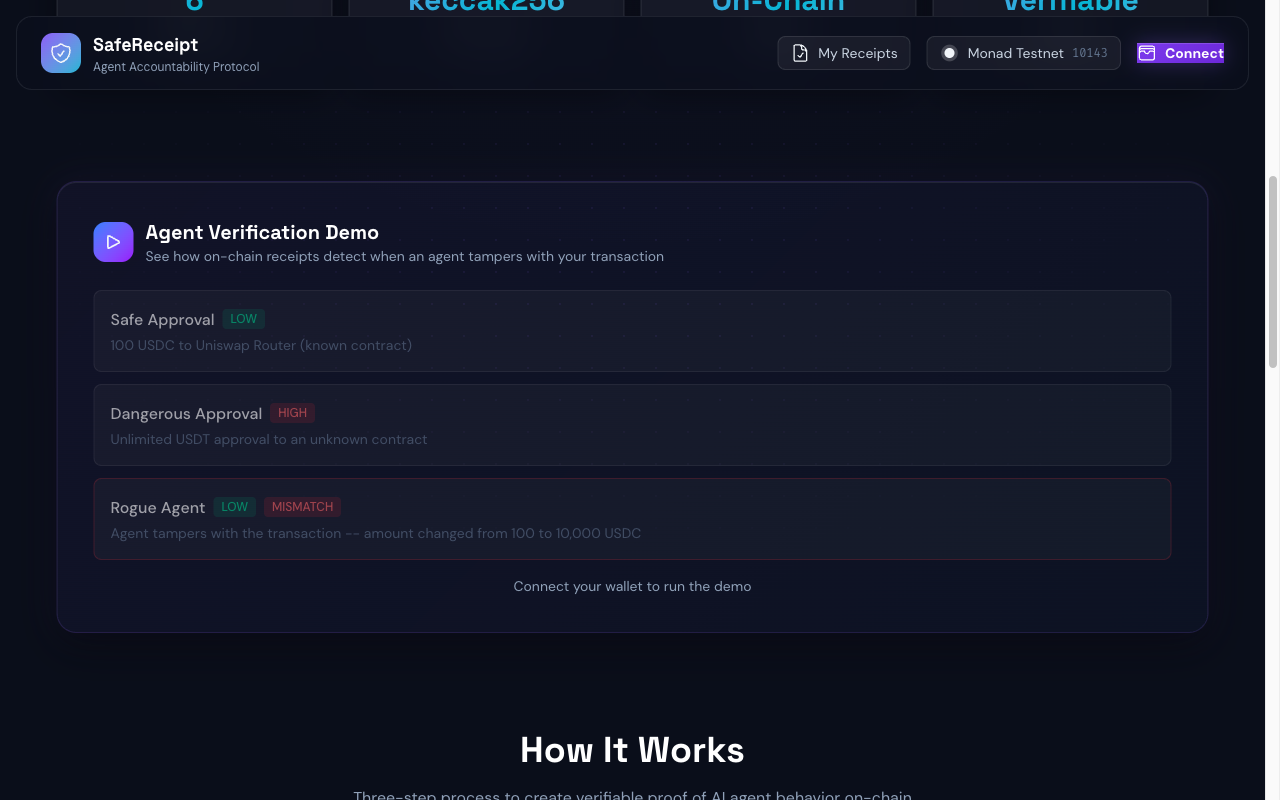 Agent Verification Demo