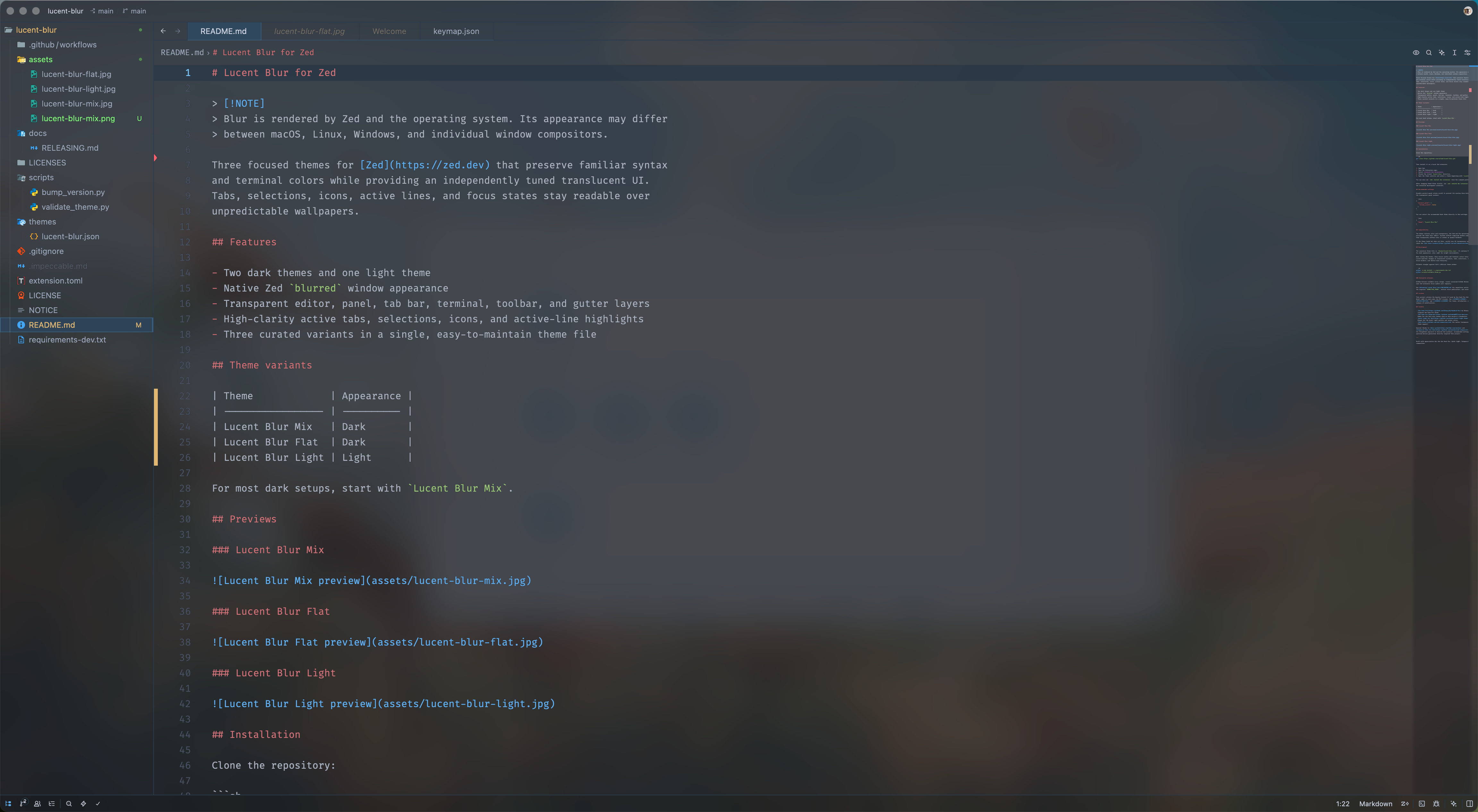 Lucent Blur Flat preview