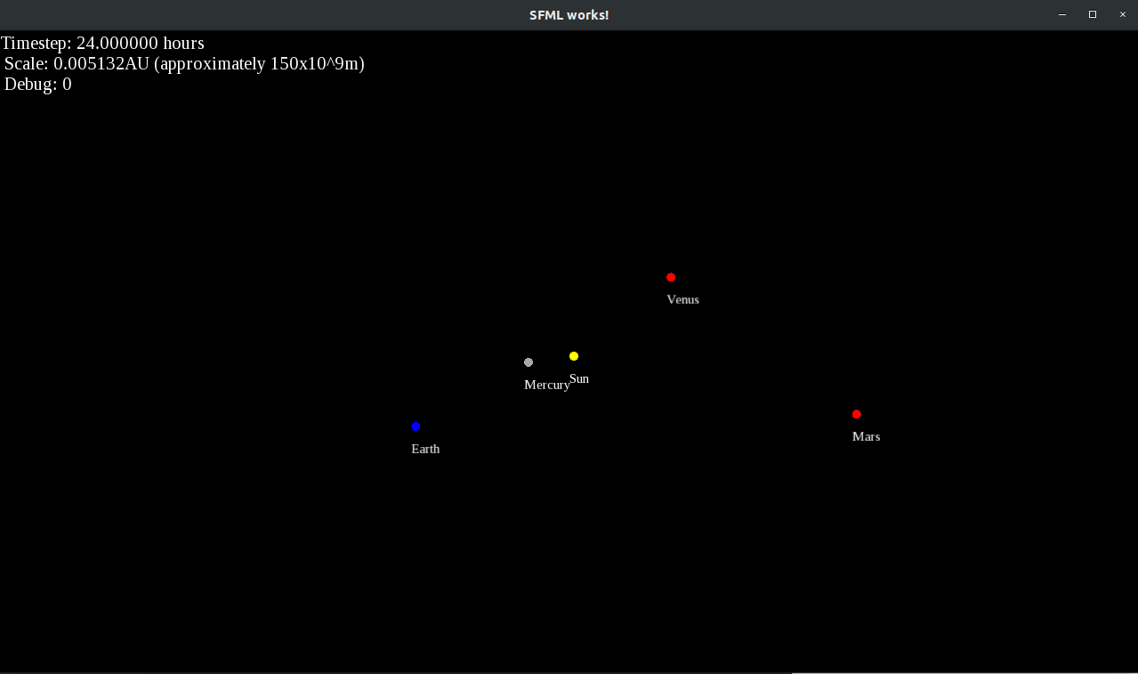 GitHub - callummarshall9/OrbitSimulation: Orbit simulation using Newton ...