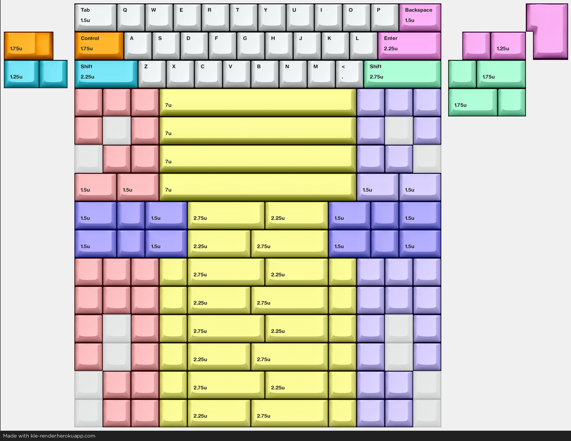 Forti rev 2, from the project README