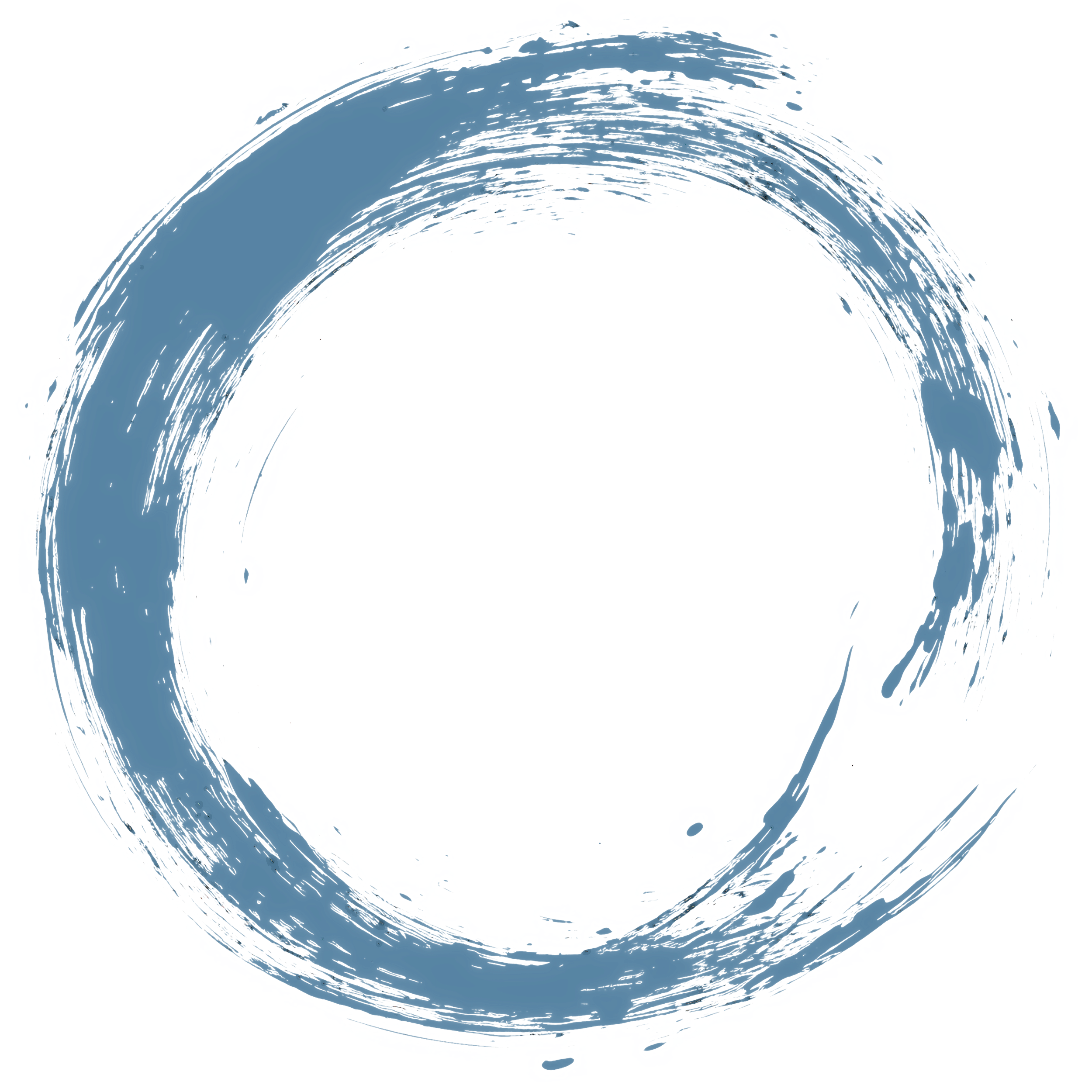 Enso – Zen-Kreis als Symbol für Gelassenheit