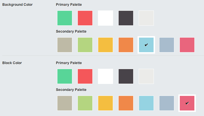 Color Palette Example