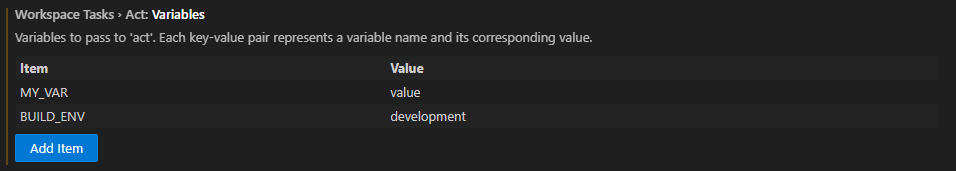 Screenshot - Act Variables
