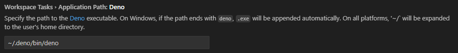Screenshot - Deno Path