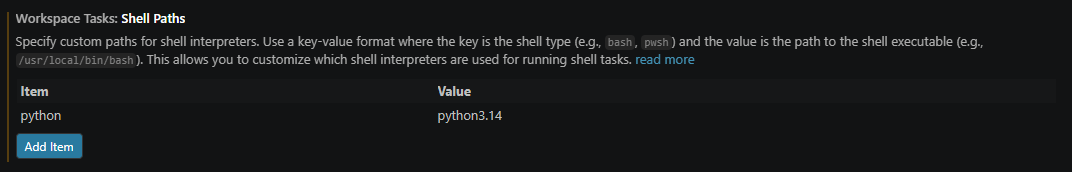 Screenshot - Shell Paths