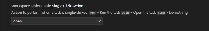 Screenshot - Single Click Action