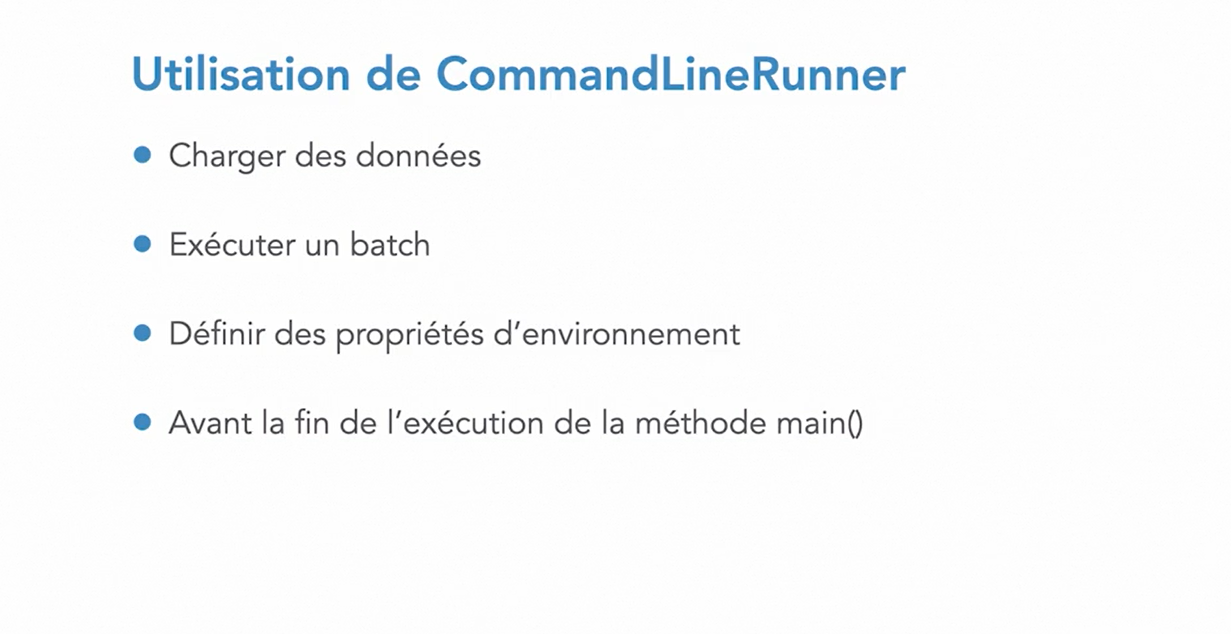 commande Runner