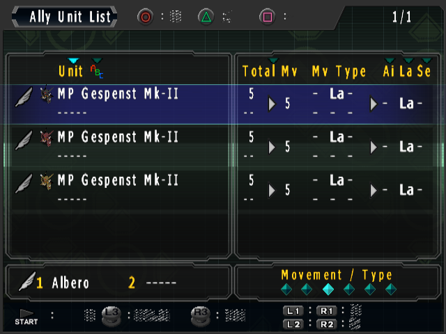Movement/Type