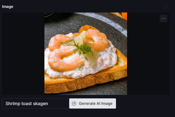 Sanity generate AI Image