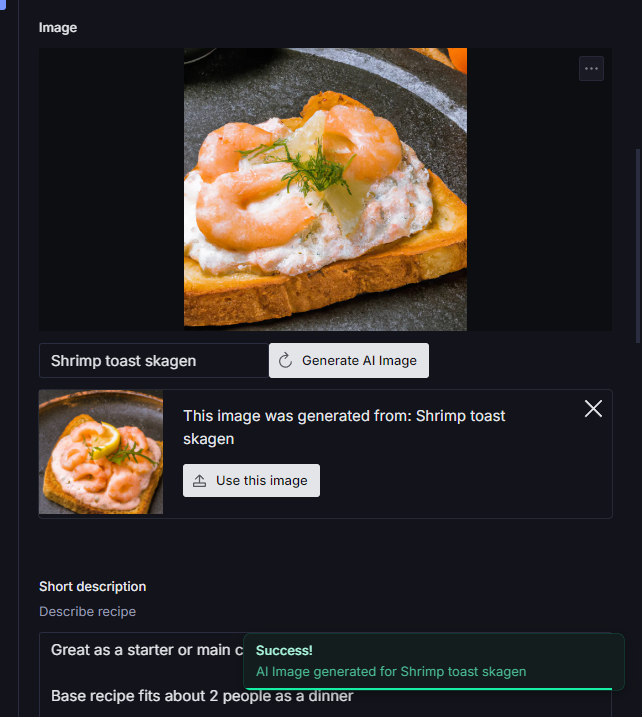 Save generated AI Image